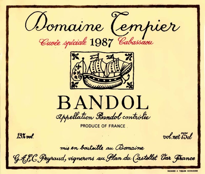 Bandol-Tempier-Cabassou 1987.jpg